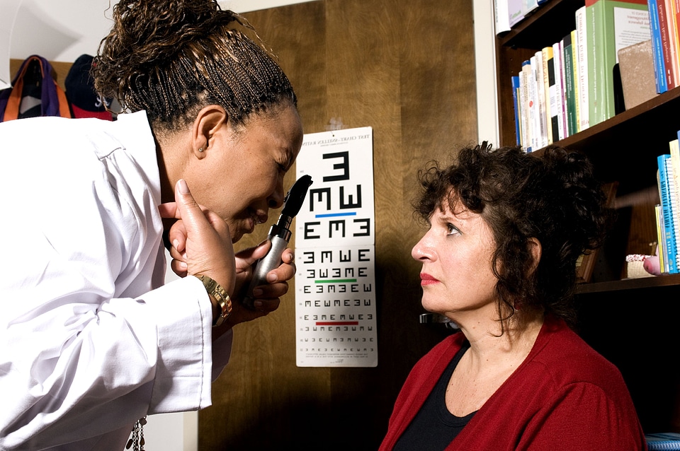 Doctor ophthalmoscope 