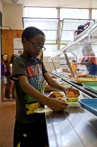 Boy cafeteria cute