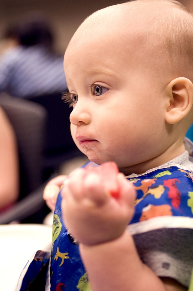 Baby close close-up
