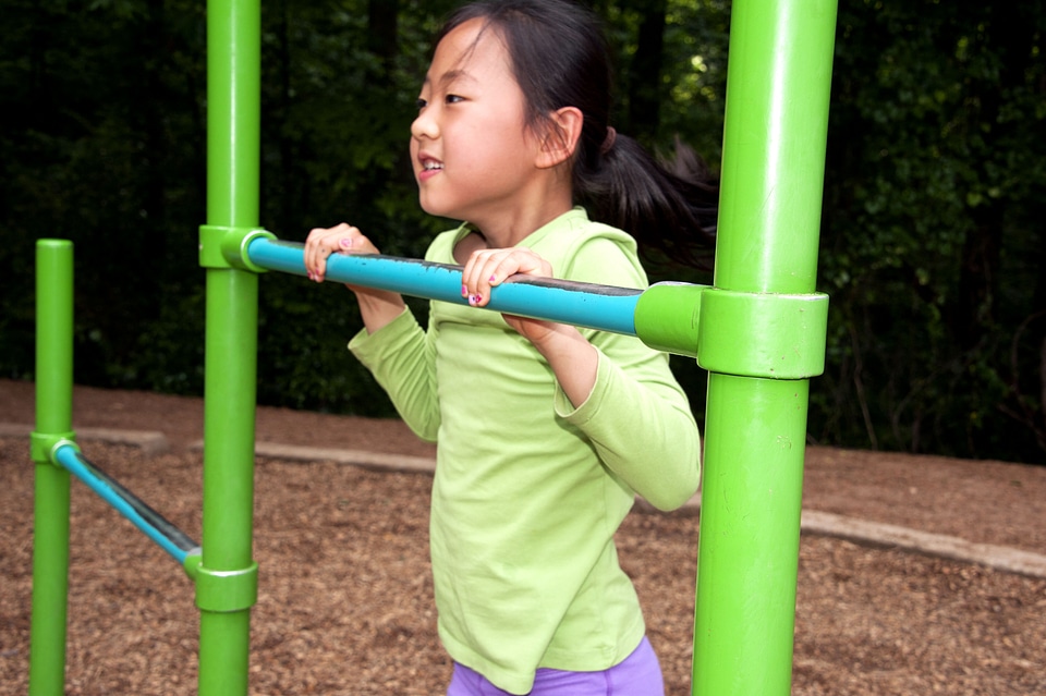 Background cute female child