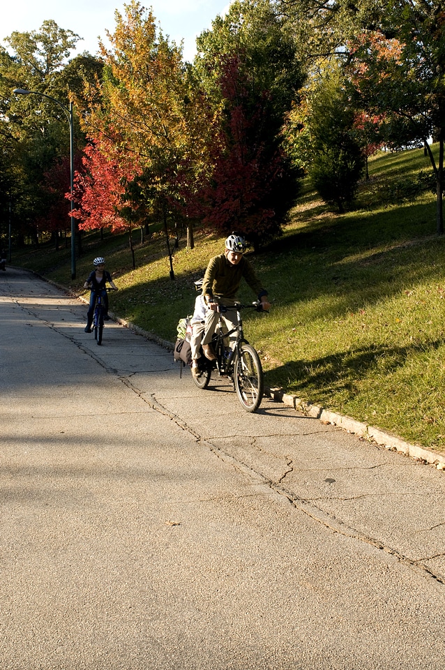 Babies bicycling bike