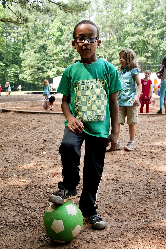 Babies ball boy