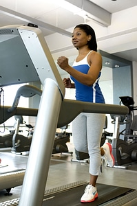 American gym running