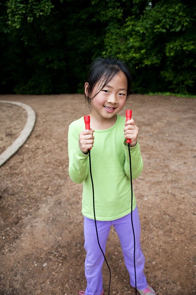 American Asian female child