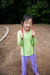 American Asian female child