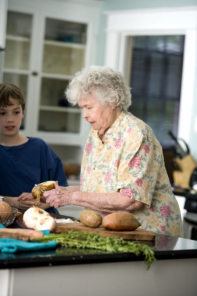 Boiling elderly family