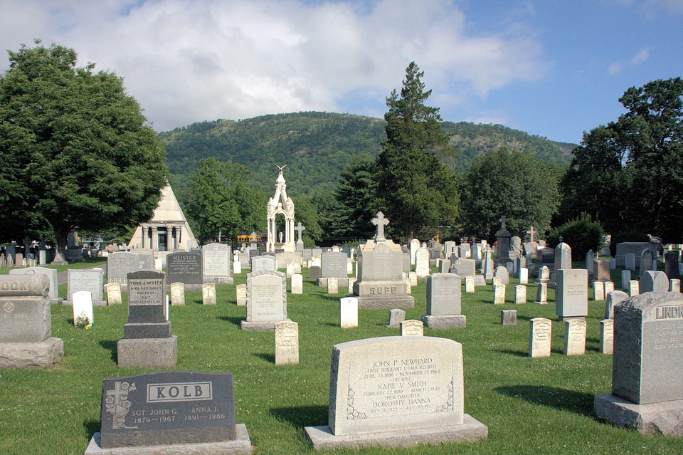 Tomb tombstones graveyard