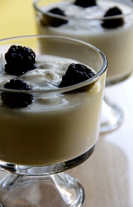 Cold eyeglasses parfait