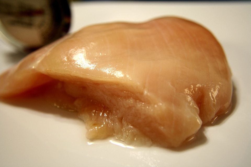 Breast chicken chunk