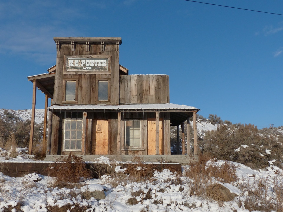 Buildings wooden western style