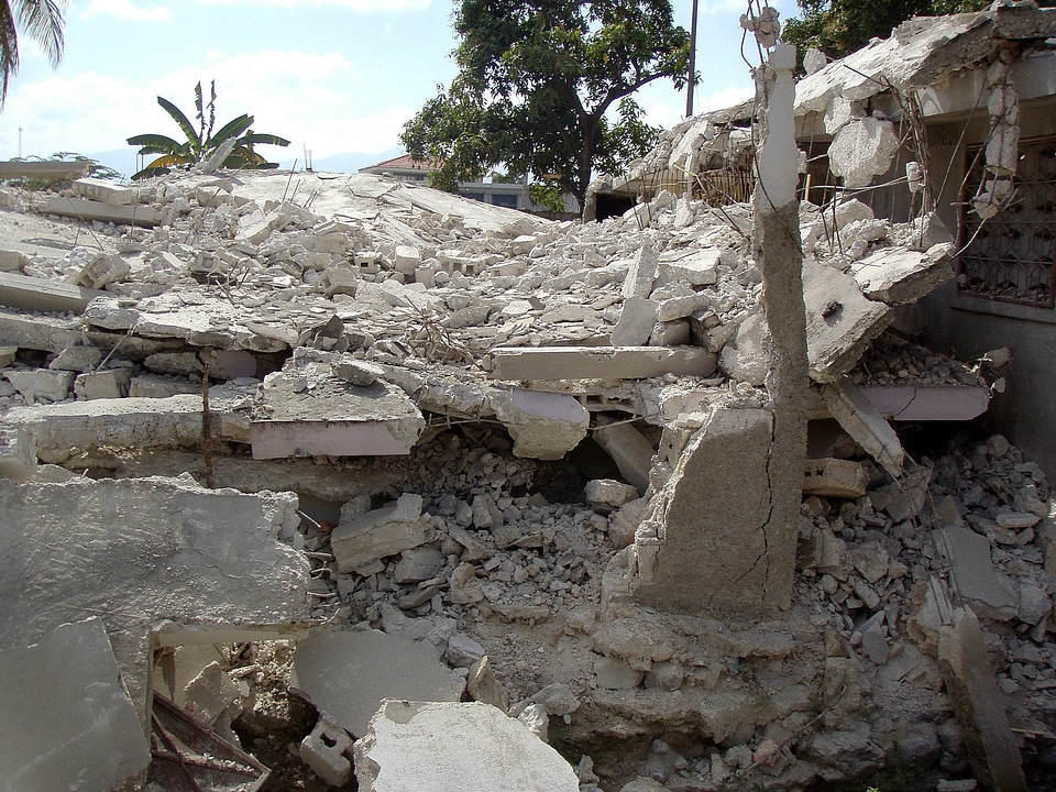 Aftermath earthquake Haiti