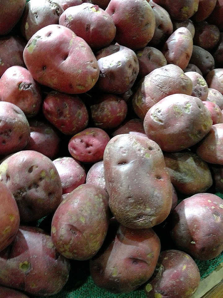 Brown colorful market