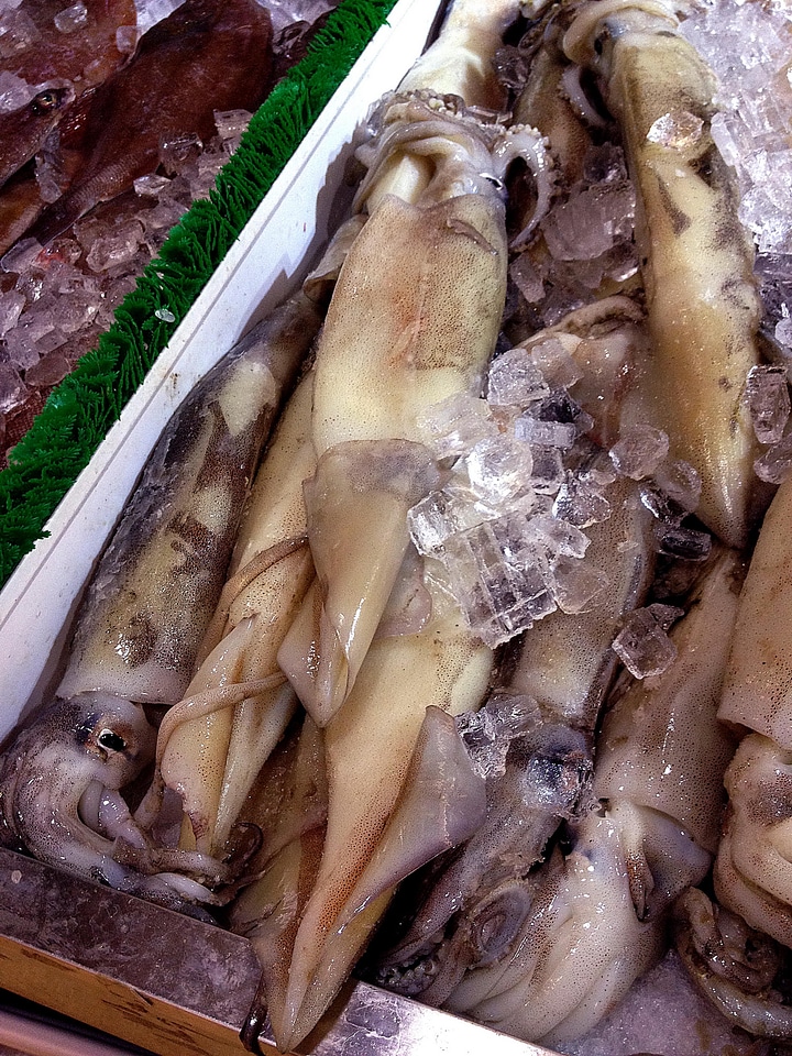 Fresh number seafood