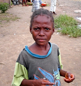 African female child genus