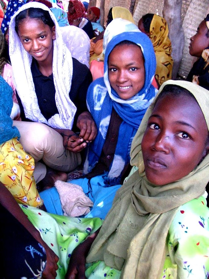 Sudan teenage woman