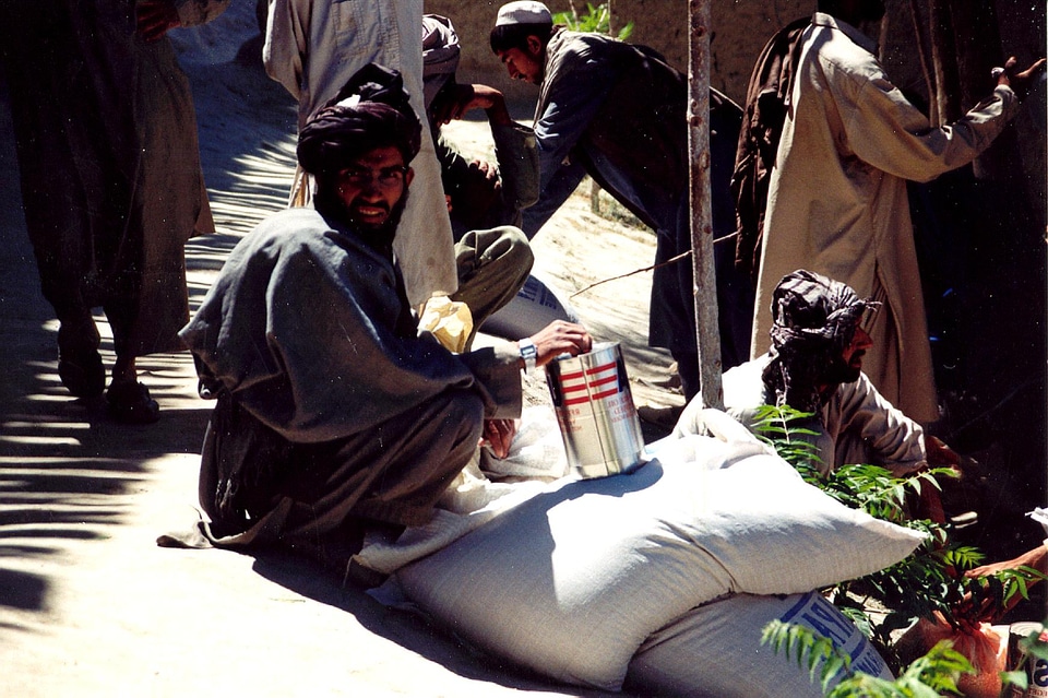 Afghanistan boiling cooking oil