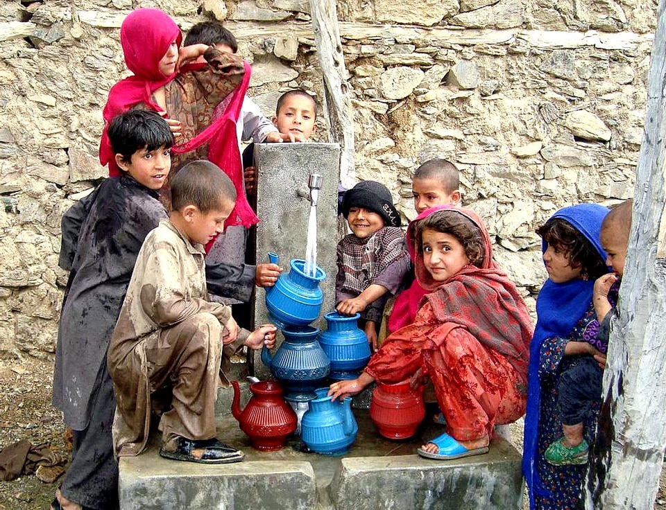 Afghanistan babies city