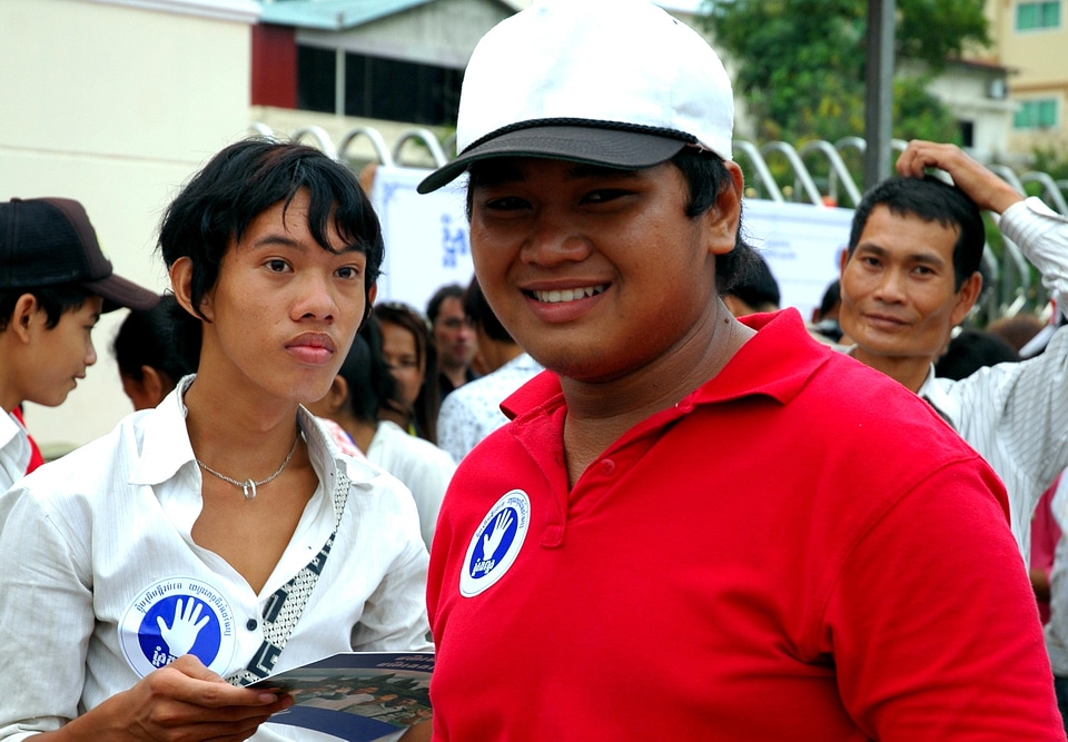 Cambodia festival participate