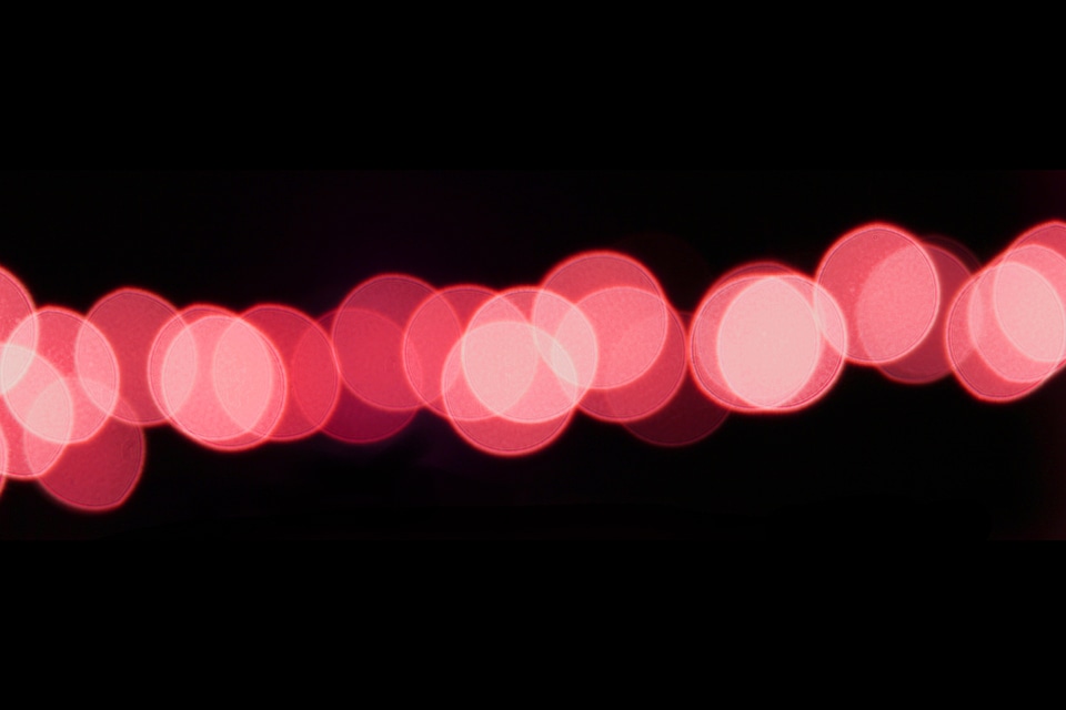 Purple blur black bokeh