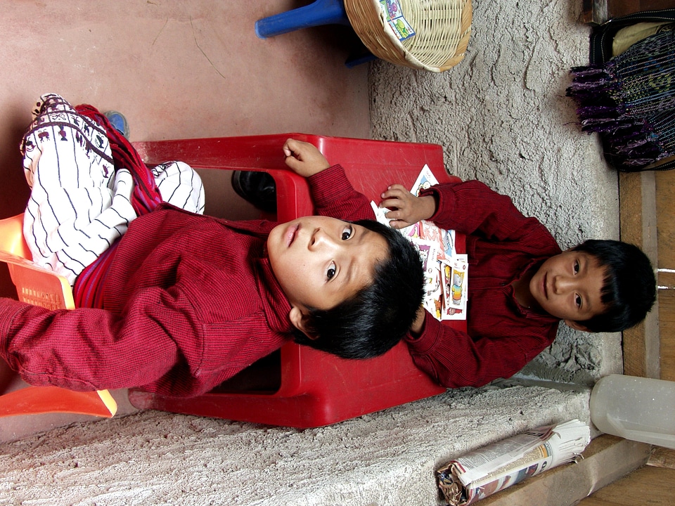 Boys classroom Guatemala