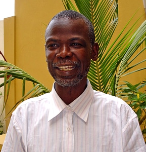 African face husband