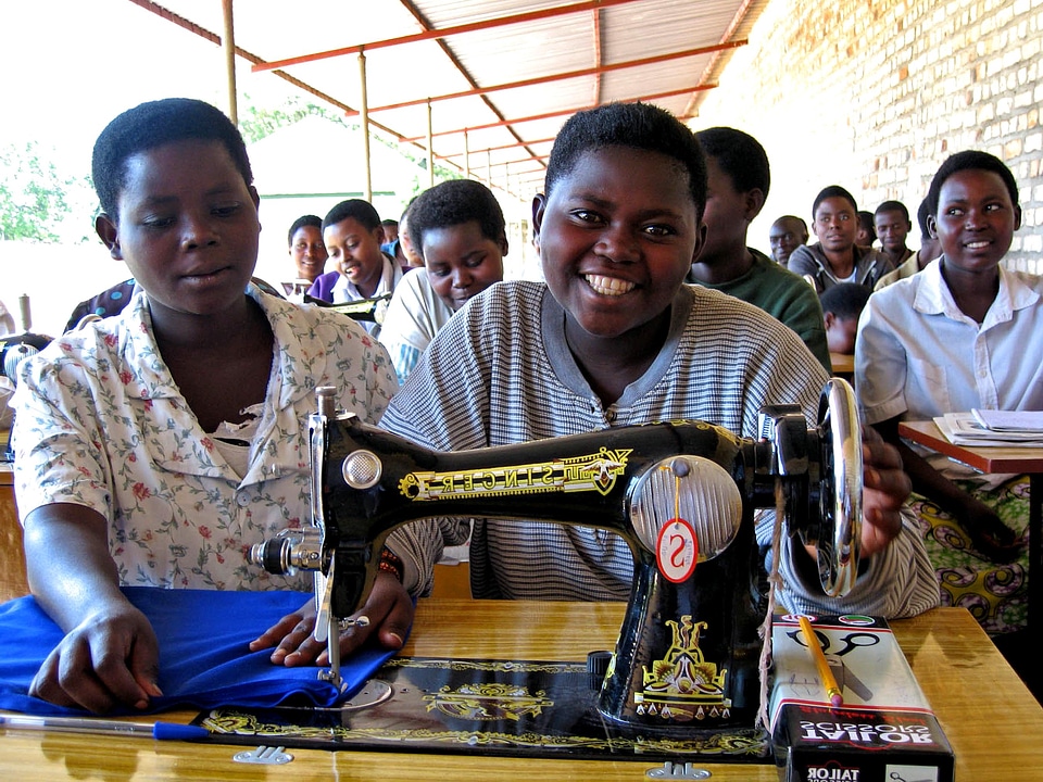 Array course female child