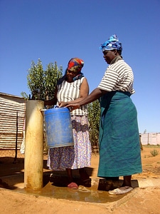 African bomb water