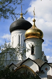 Orthodox building white photo