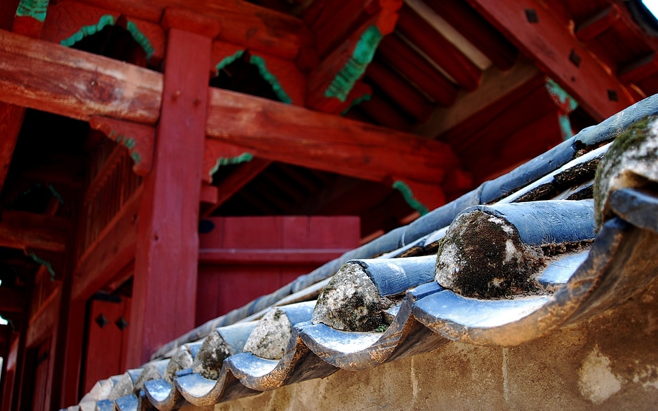 Wooden architecture building