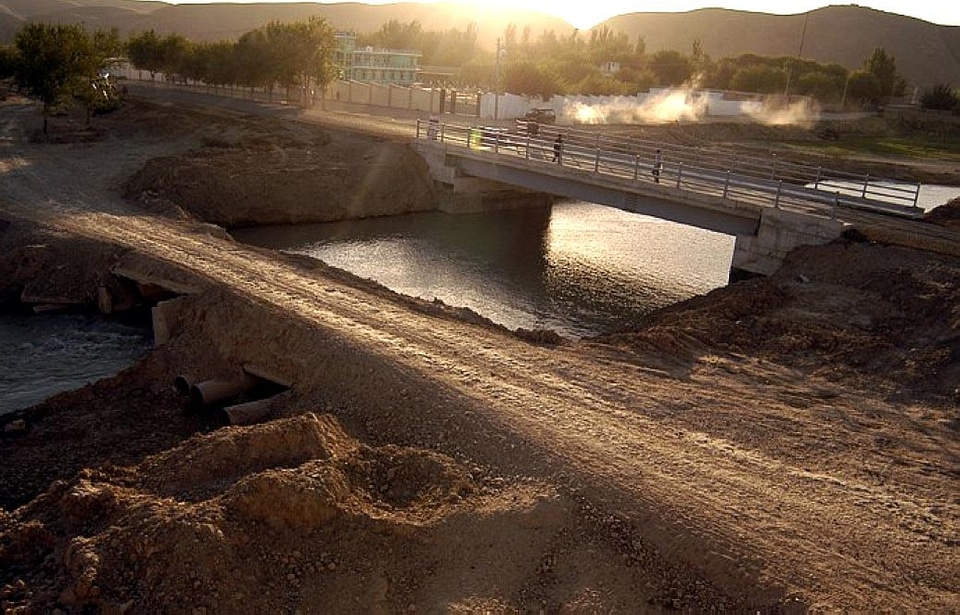 Afghanistan bridge building