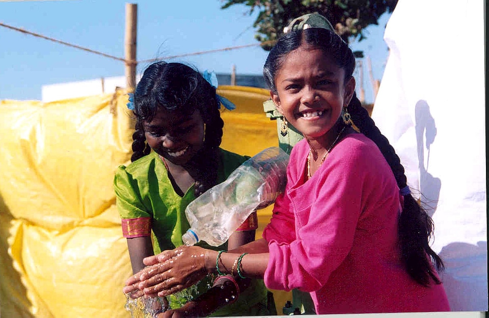 Female Child hand hands