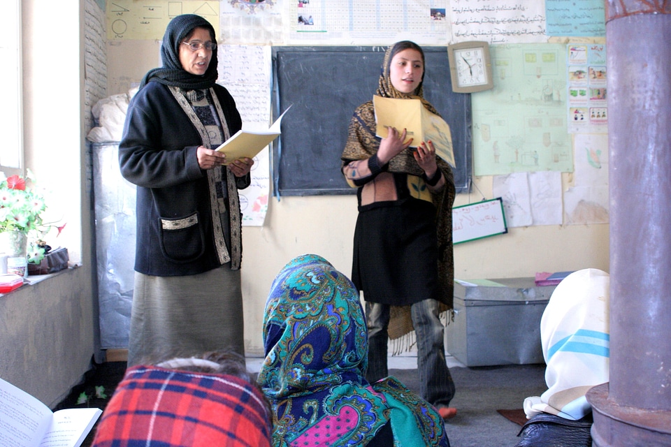 Afghanistan class girl