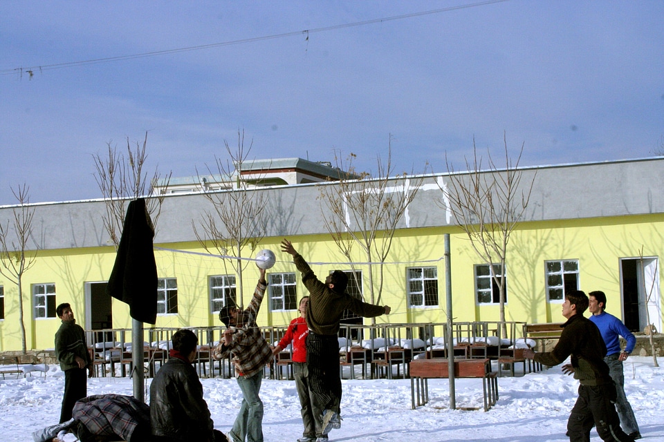 Afghanistan babies play