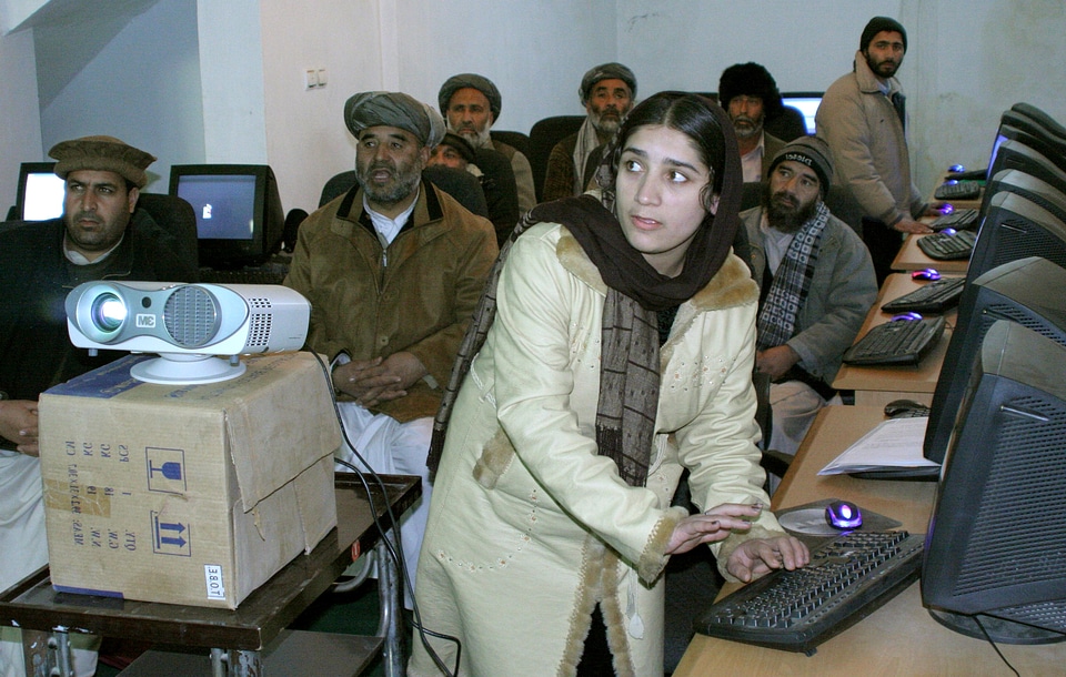 Afghanistan learning people