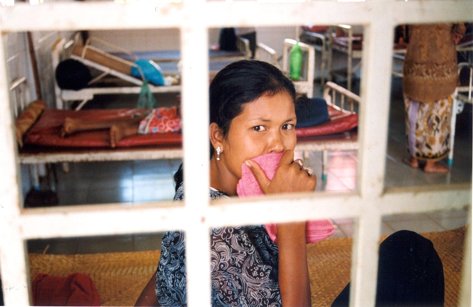 Cambodia hospital mouth photo