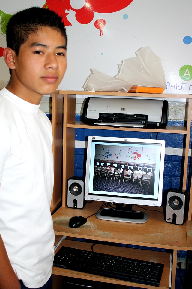 Boy presentation teenage