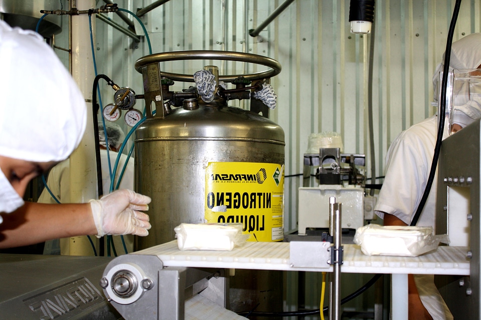 Cheese factory milk