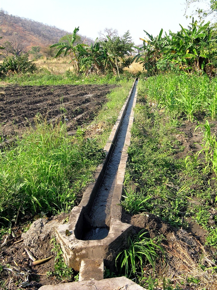 Agriculture arroyo canal