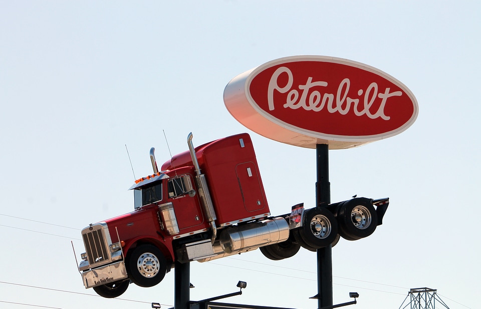 Sign logo vehicle