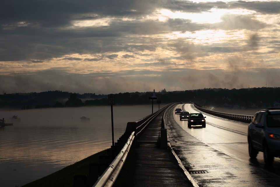 Boat car traffic