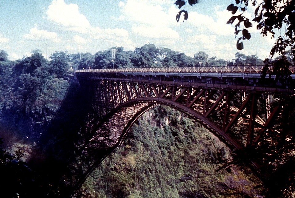 Bridge leading overlooking