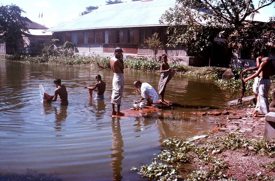 Bathe bathing boys