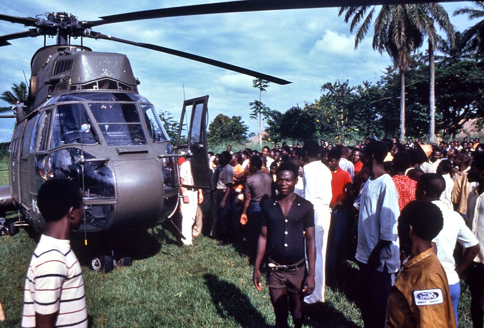 Helicopter zaire 