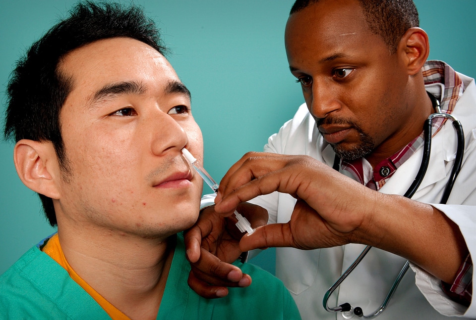 Close close-up doctor