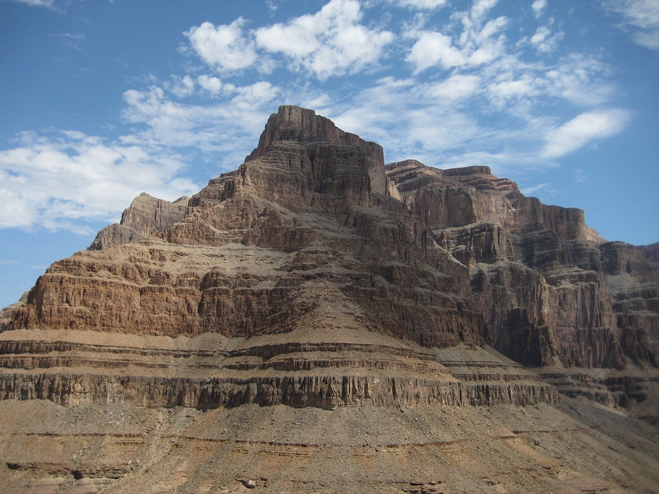 Nature scenery rock formation