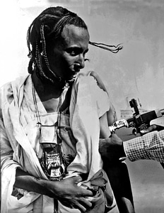 Africa black and white control