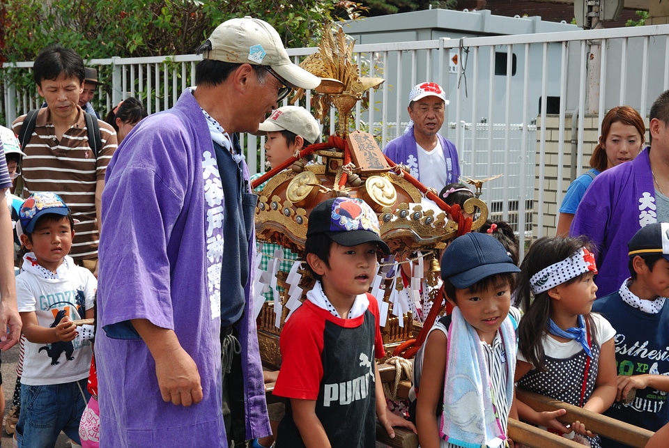 Tradition matsuri celebration