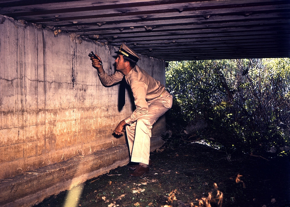 Bridge flashlight inspection