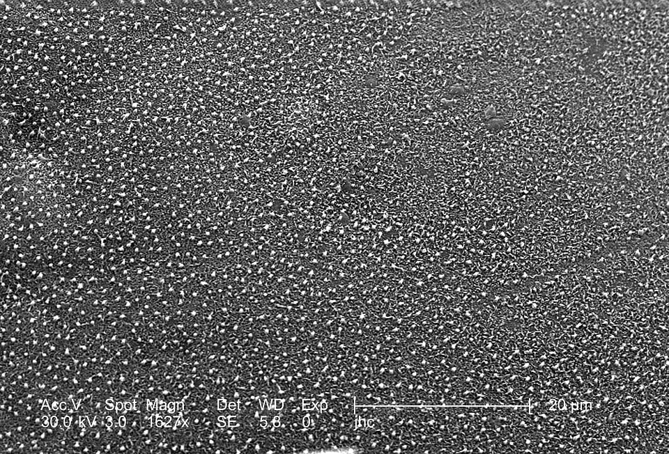 Image microscopy surface