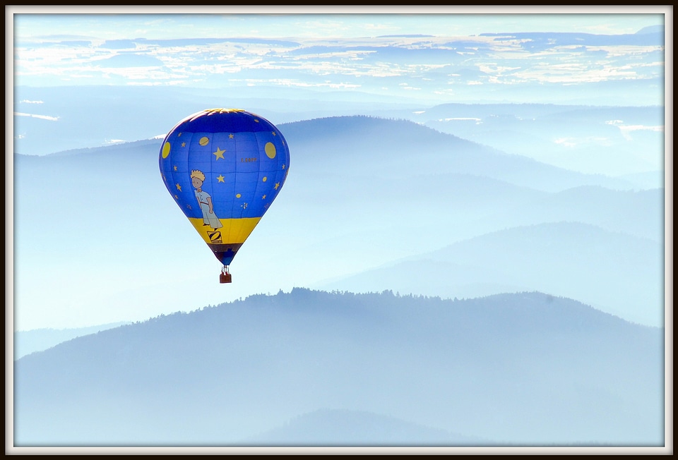 Hot air balloon ardèche petit-prince balloon